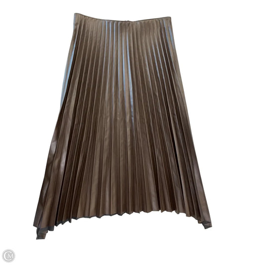 Skirt Maxi By Nine West Apparel In Brown, Size: L