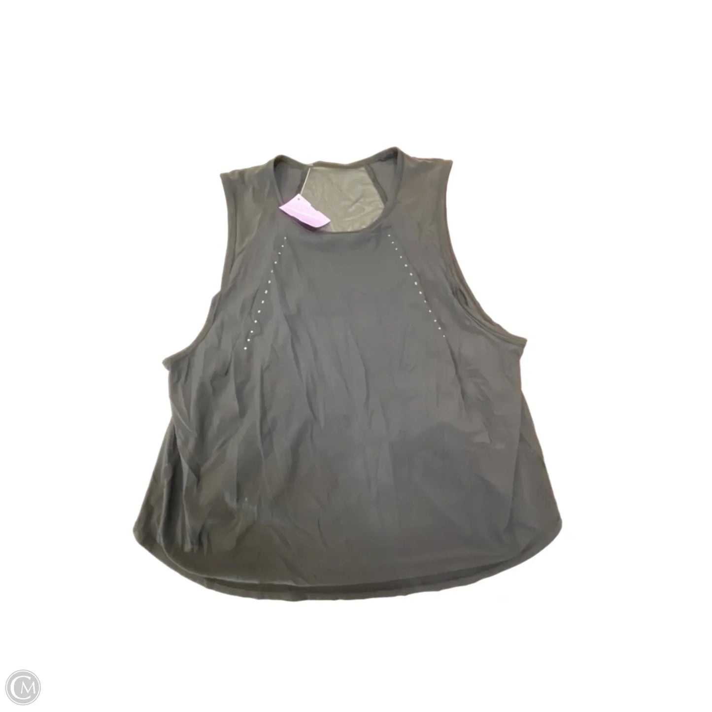 Athletic Tank Top By Lululemon In Black, Size: M