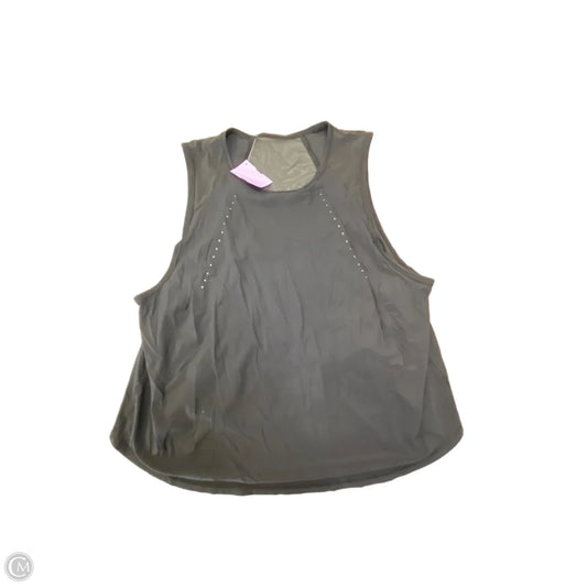 Athletic Tank Top By Lululemon In Black, Size: M