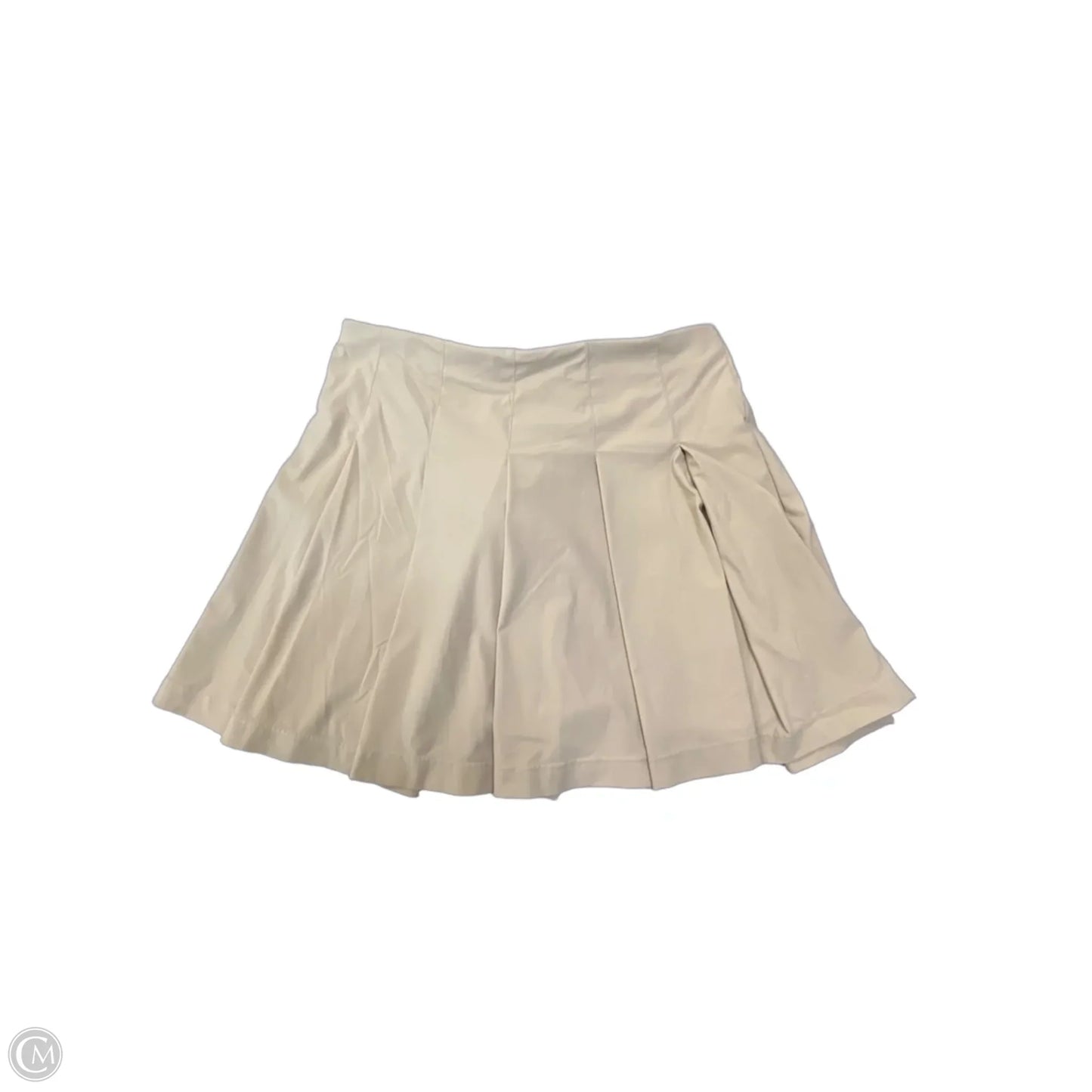 Athletic Skort By Cmc In Tan, Size: M