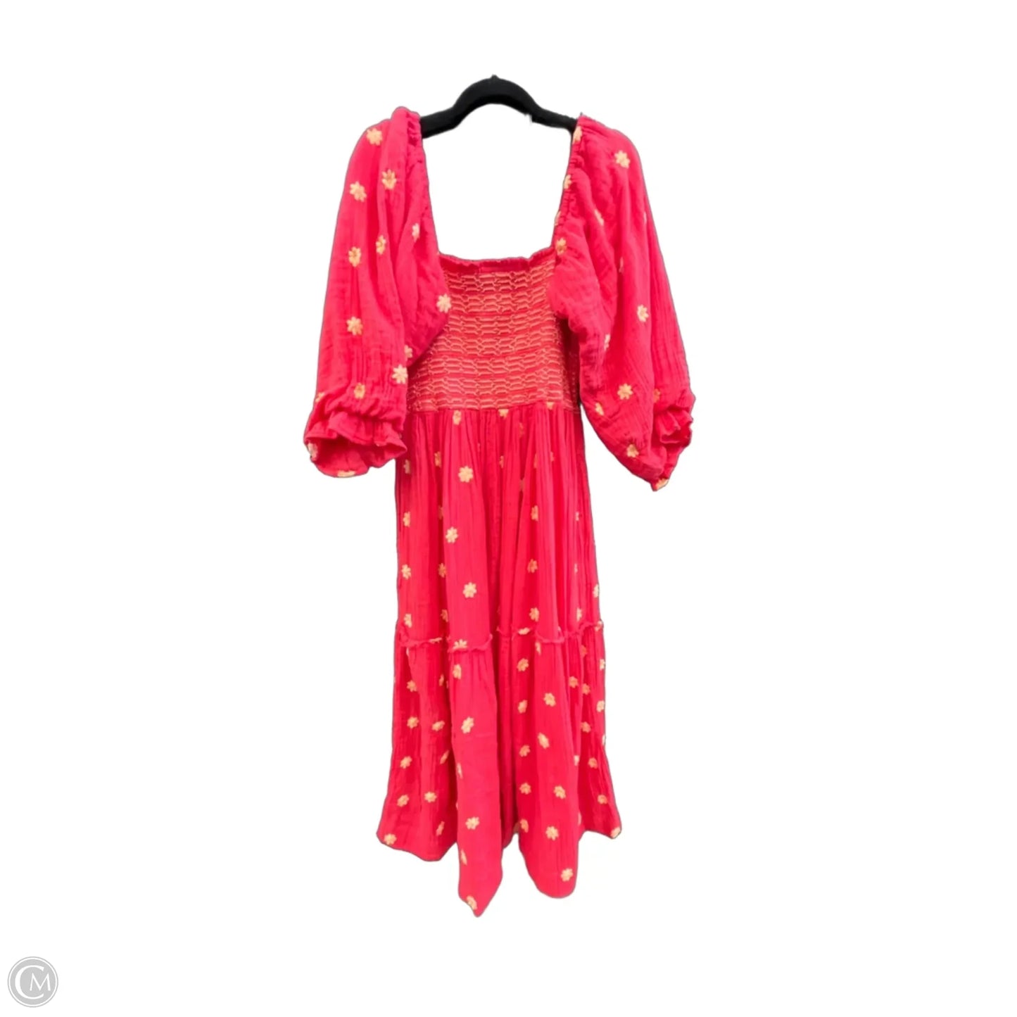 Dress Casual Maxi By Free People In Red, Size: L
