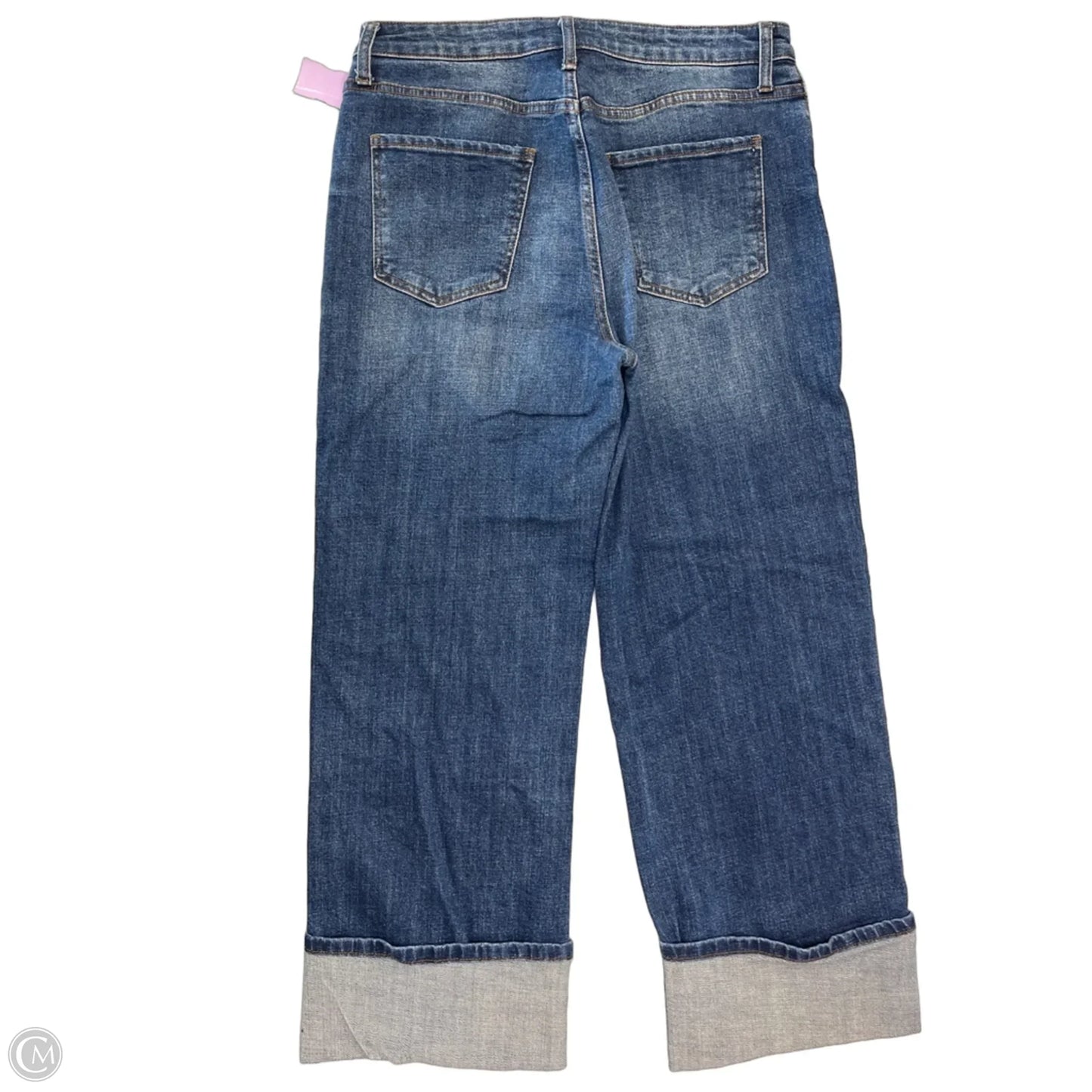 Jeans Wide Leg By Kut In Blue Denim, Size: 10