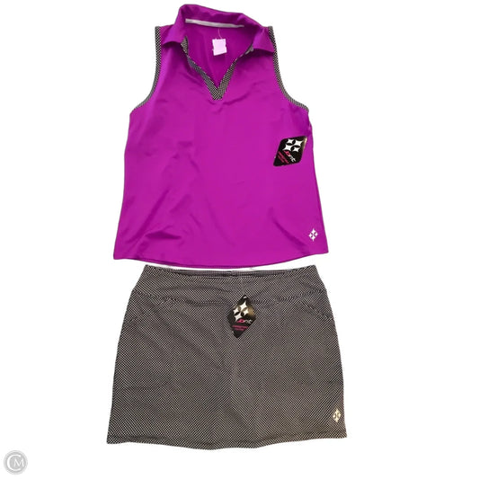 Skort 2pc Set By Jofit In Purple, Size: Xl