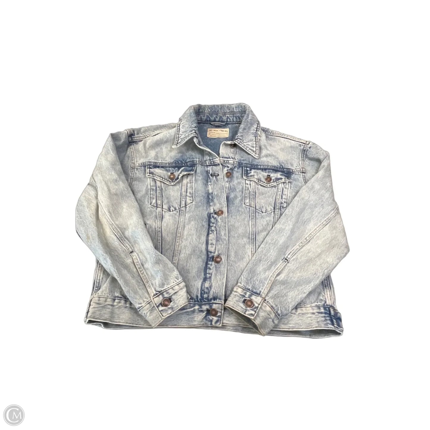 Jacket Denim By We The Free In Blue Denim, Size: S