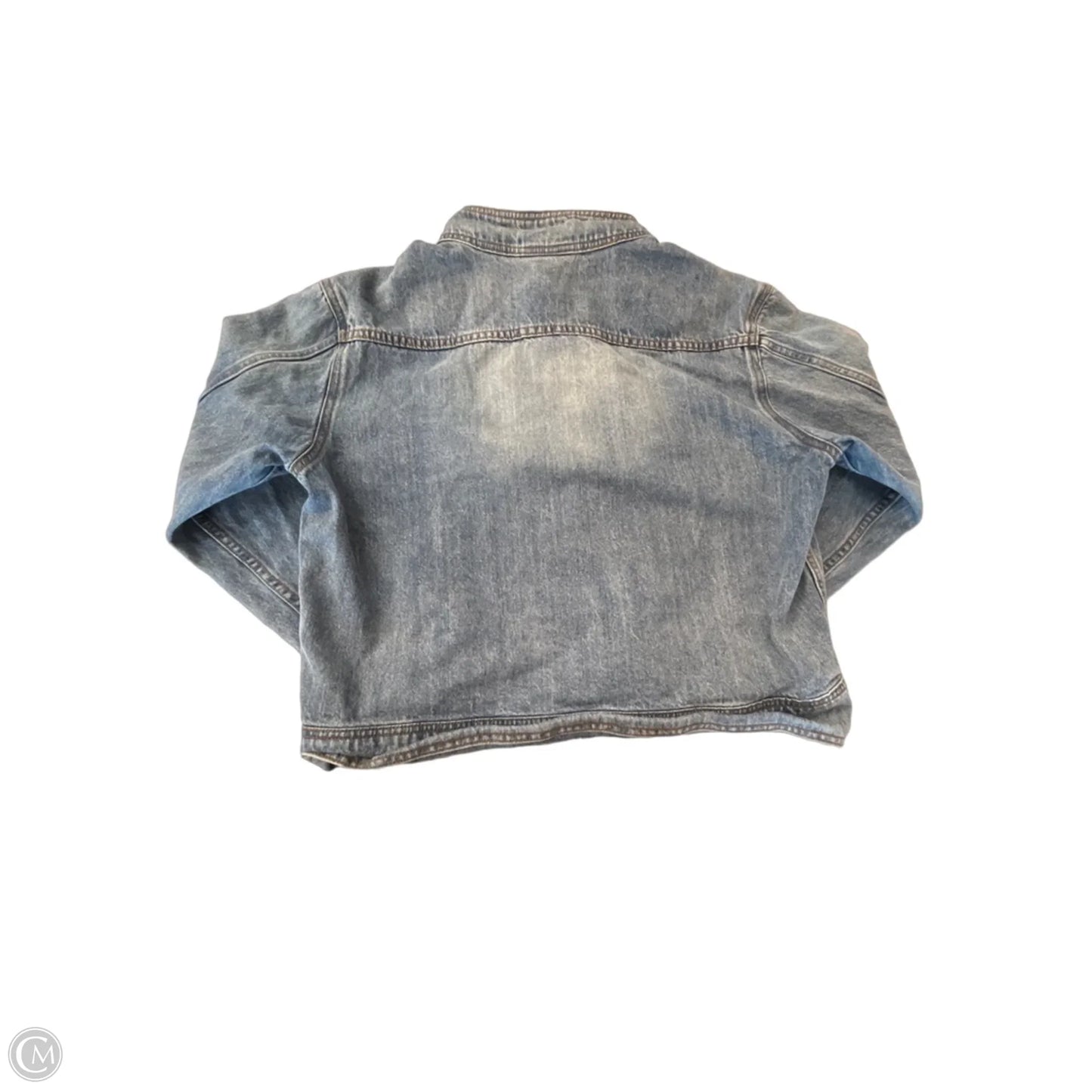 Jacket Denim By Industry In Blue Denim, Size: L