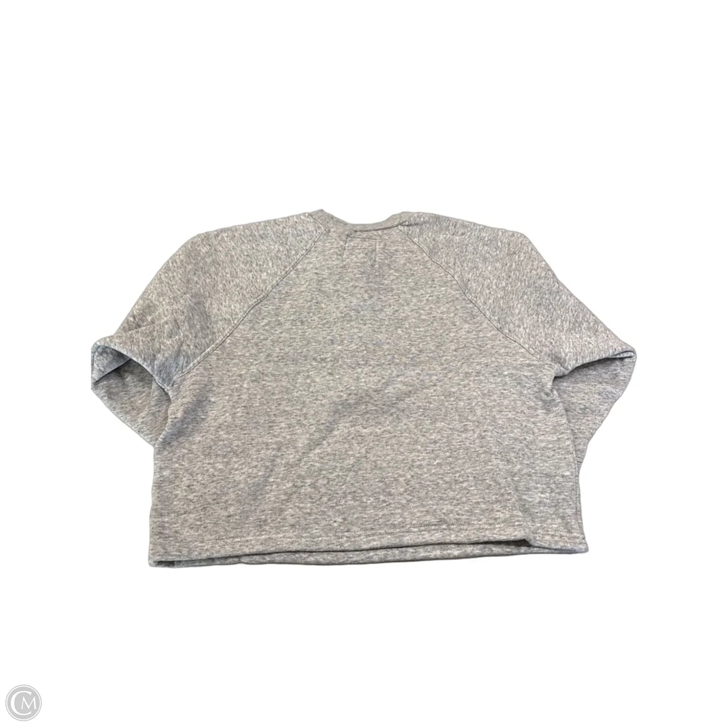 Sweatshirt Crewneck By Madewell In Grey, Size: S