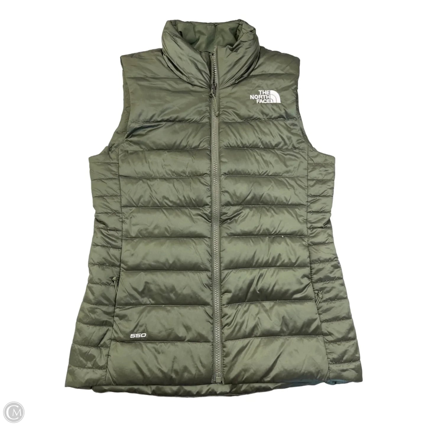 Vest Puffer & Quilted By The North Face In Green, Size: S