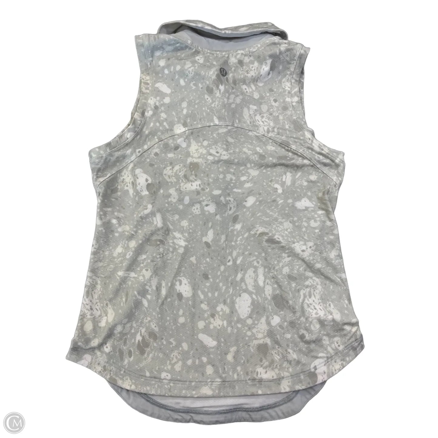 Athletic Tank Top By Lululemon In Grey, Size: Xs
