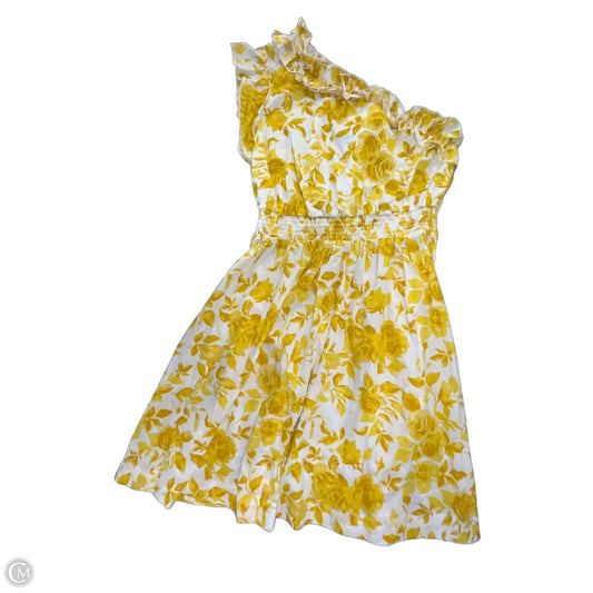 Dress Casual Midi By Clothes Mentor In Floral Print, Size: L