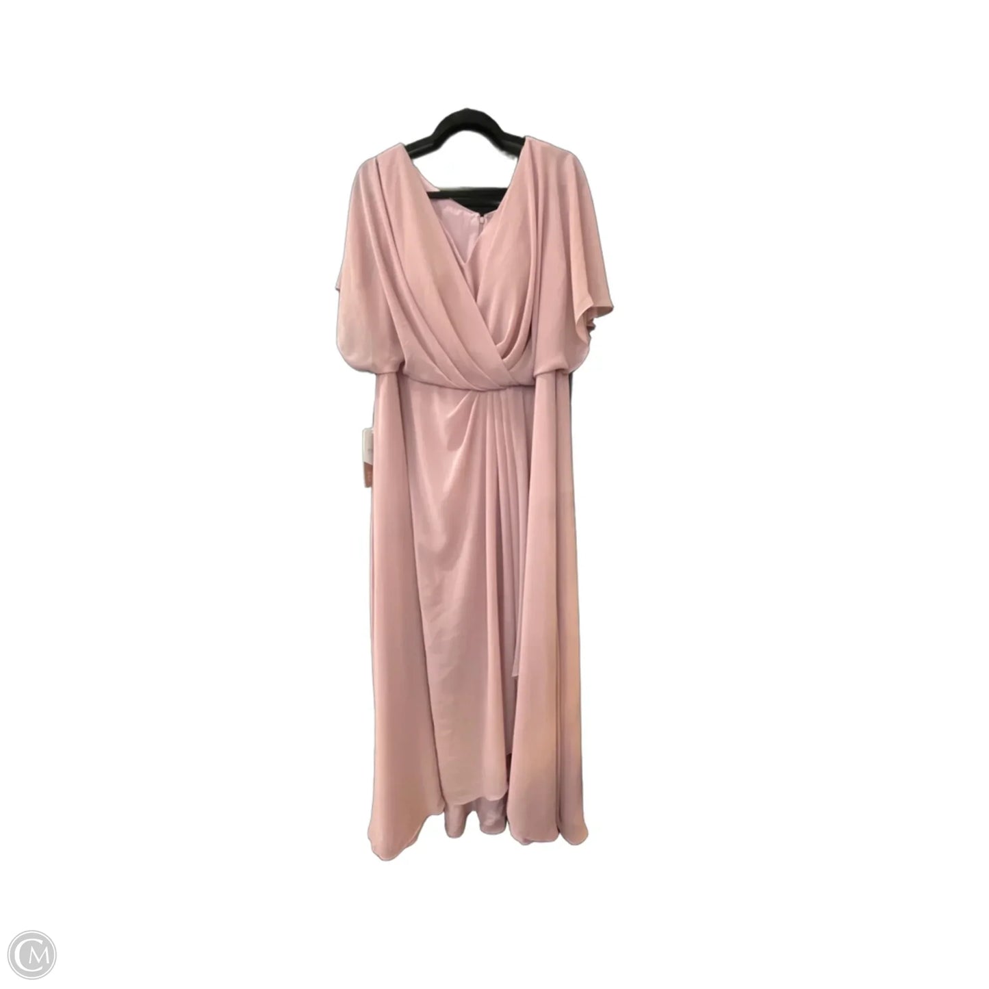 Dress Party Long By Clothes Mentor In Mauve, Size: 2x
