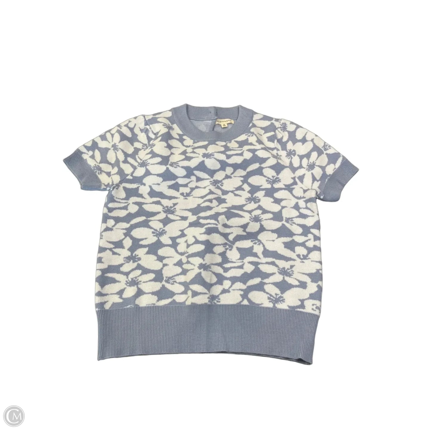 Sweater Short Sleeve By Andthewhy In Floral Print, Size: S