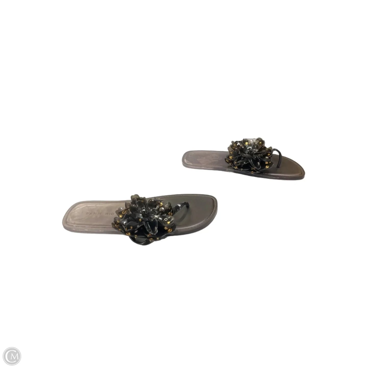 Sandals Flip Flops By Farm Rio In Ombre Print, Size: 10.5