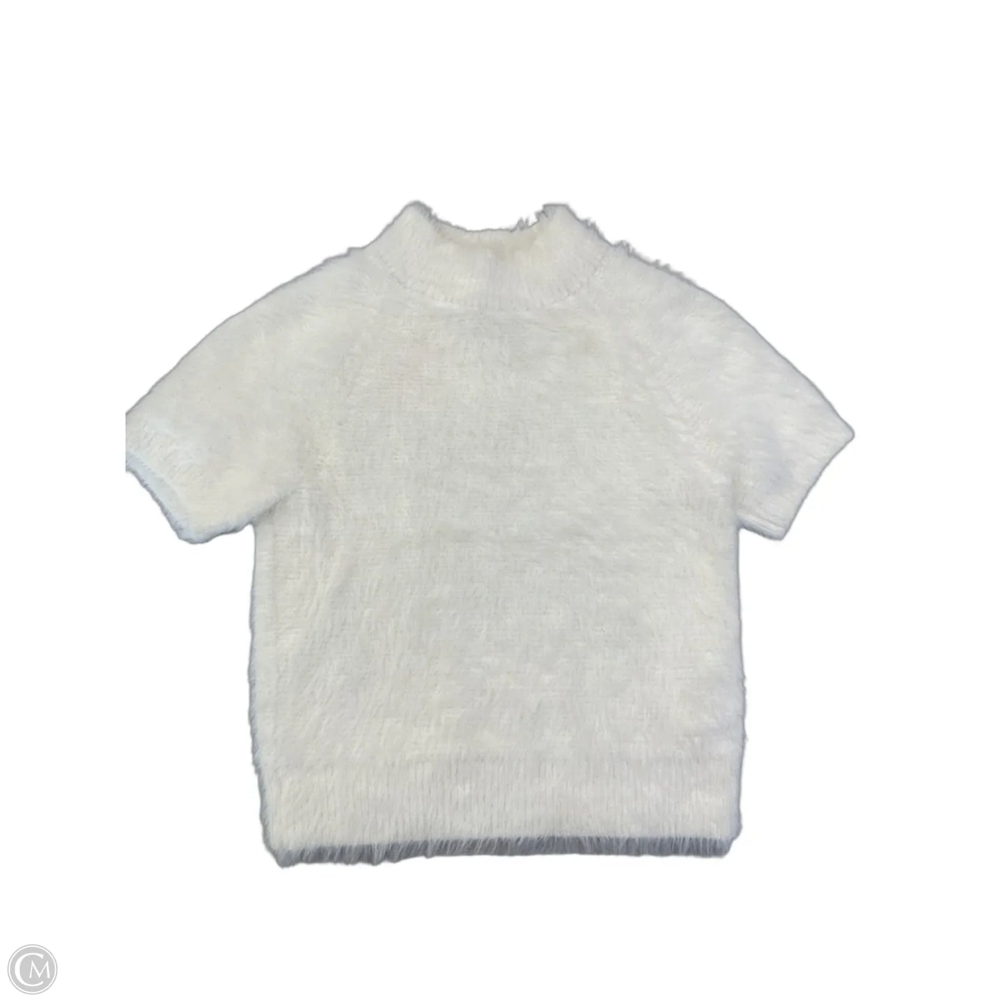 Sweater Short Sleeve By Pilcro In Ivory, Size: Xxs
