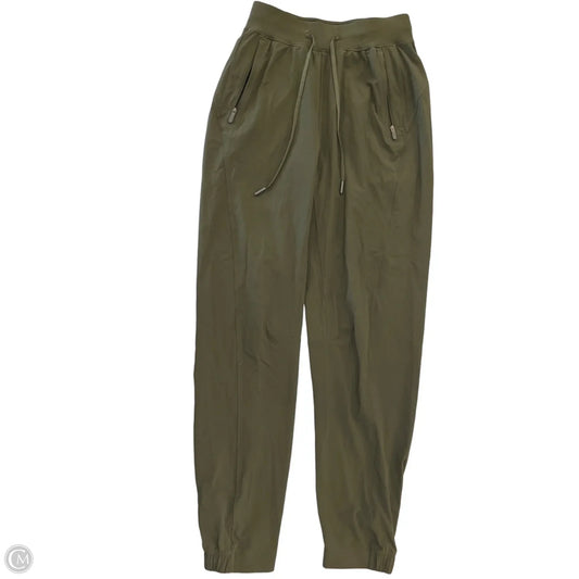 Athletic Pants By Lululemon In Green, Size: Xs