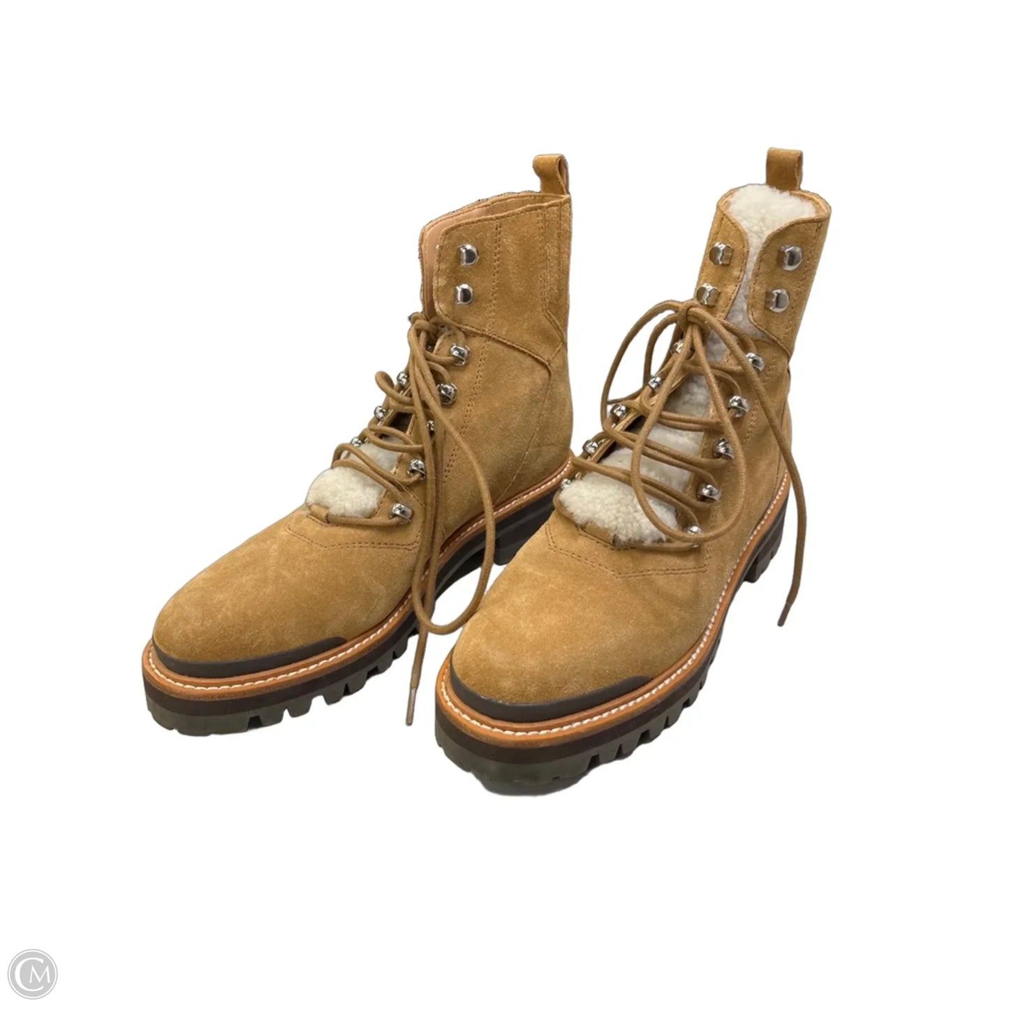 Boots Hiking By Mark Fisher In Tan, Size: 9