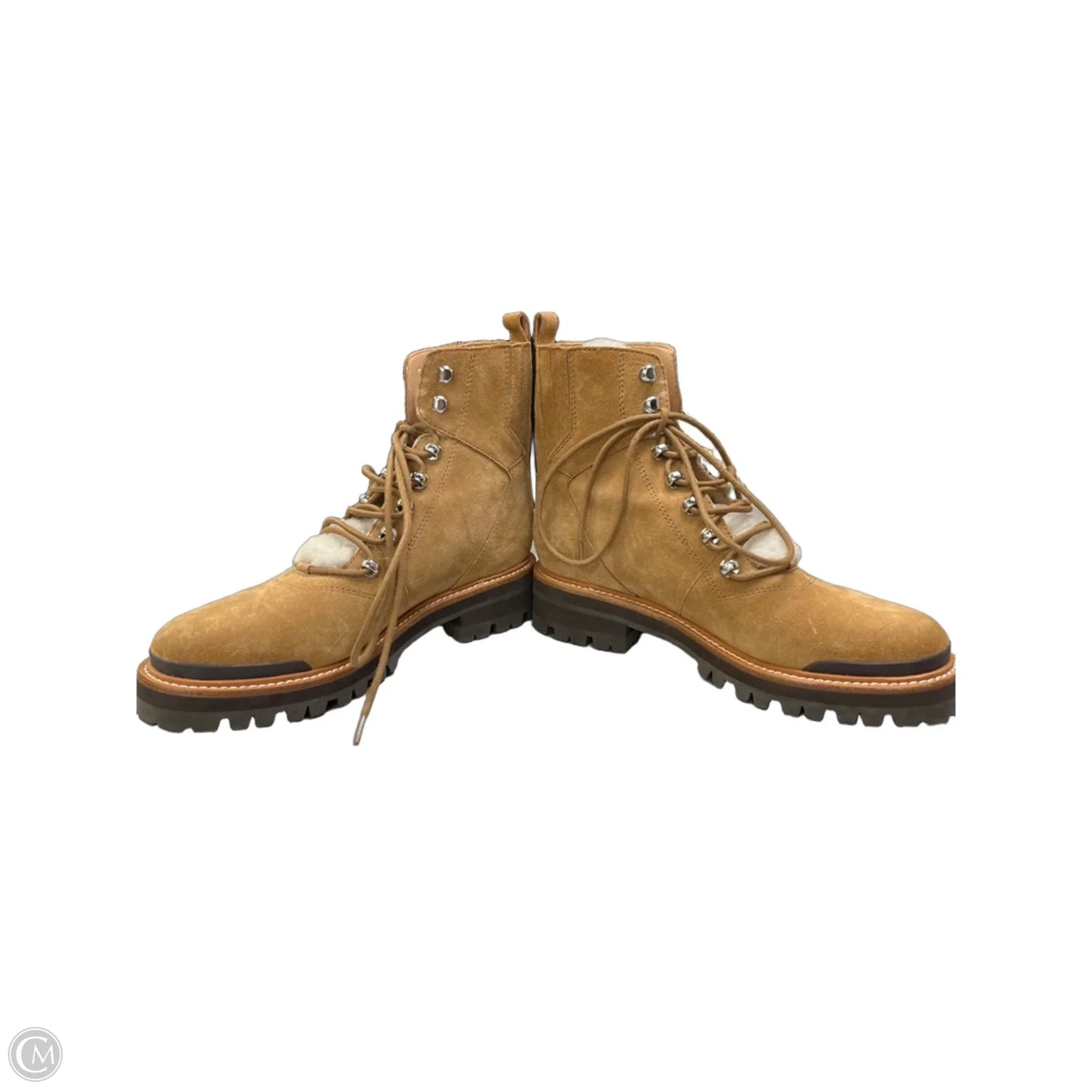 Boots Hiking By Mark Fisher In Tan, Size: 9