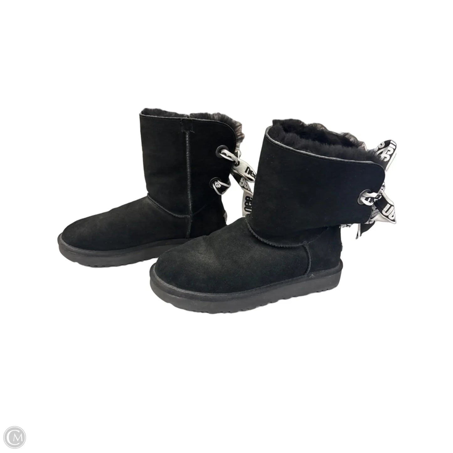 Boots Designer By Ugg In Black, Size: 9