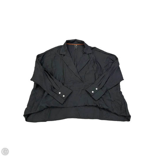 Top Long Sleeve By Anthropologie In Black, Size: M
