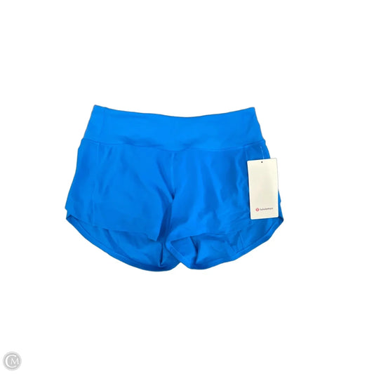 Athletic Shorts By Lululemon In Aqua, Size: S