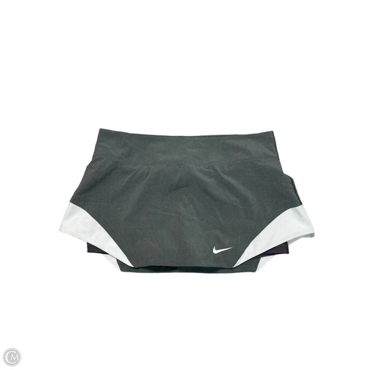 Athletic Skort By Nike Apparel In Grey, Size: M