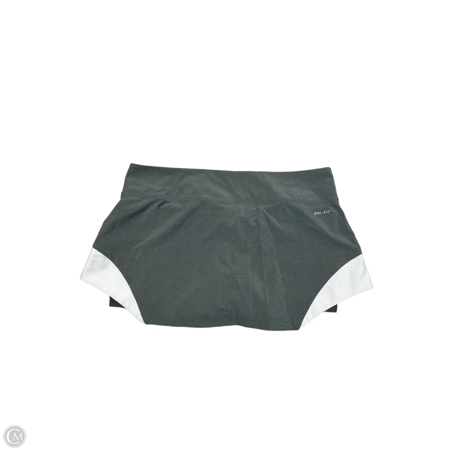 Athletic Skort By Nike Apparel In Grey, Size: M