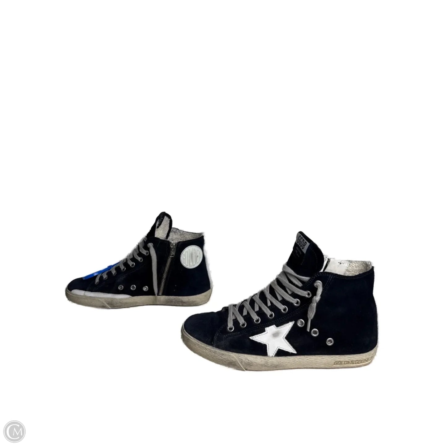 Shoes Luxury Designer By Golden Goose In Black, Size: 8