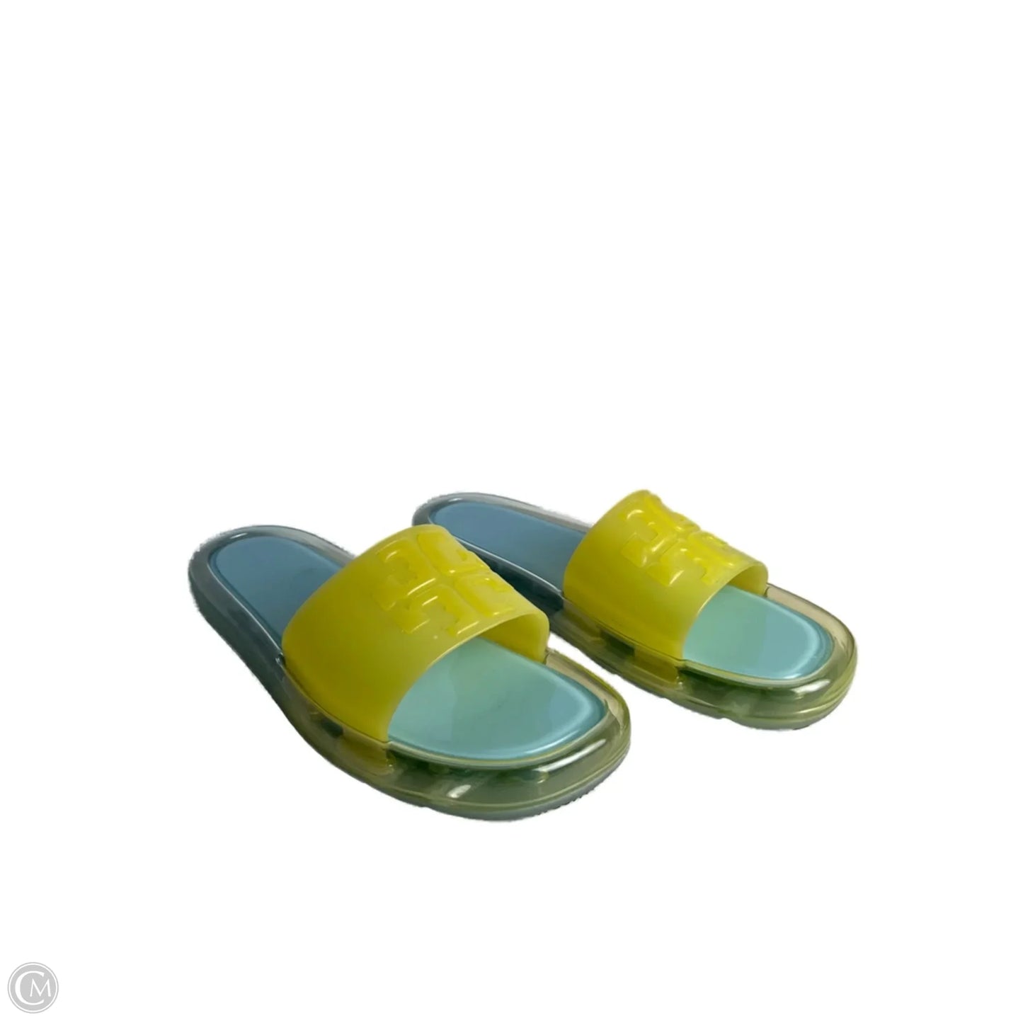 Sandals Designer By Tory Burch In Yellow, Size: 11