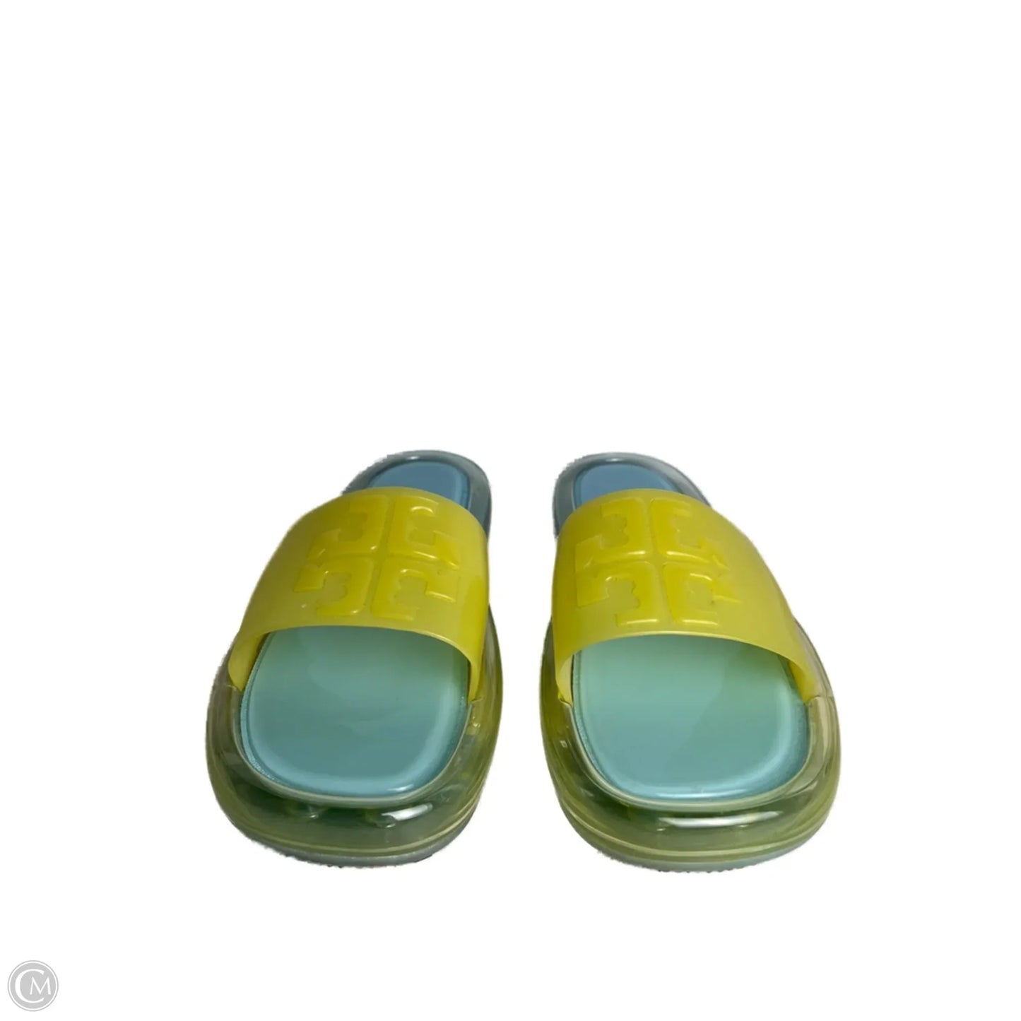 Sandals Designer By Tory Burch In Yellow, Size: 11