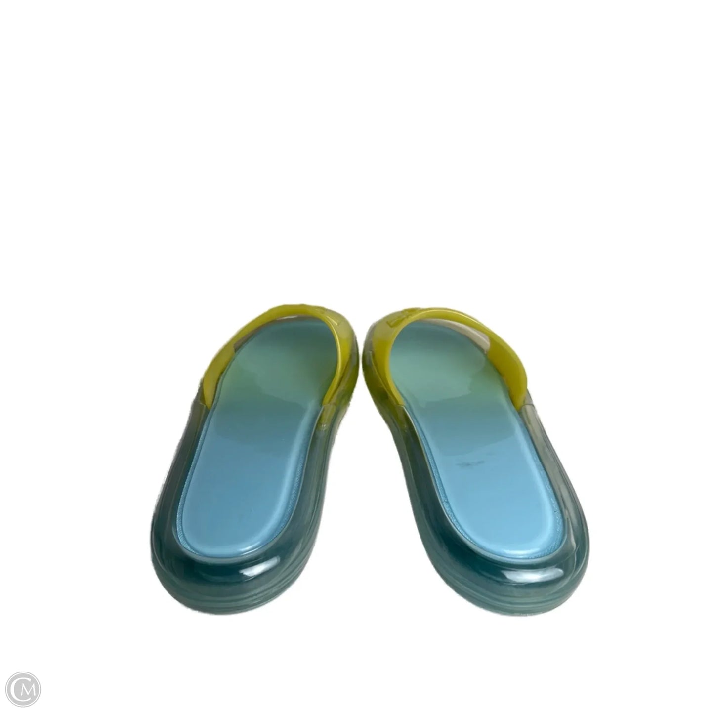 Sandals Designer By Tory Burch In Yellow, Size: 11