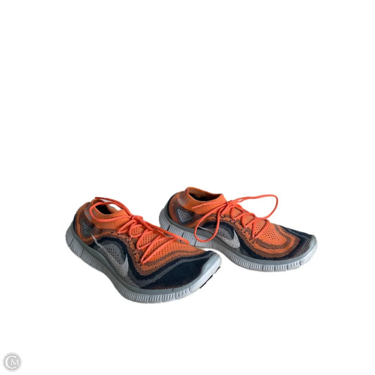 Shoes Athletic By Nike In Orange, Size: 11