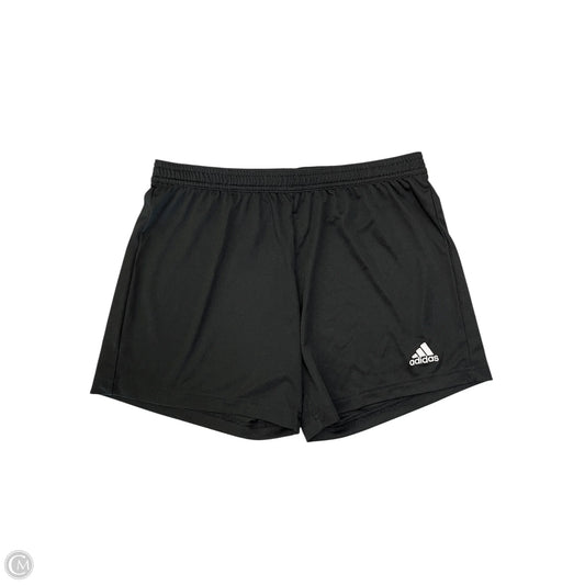 Athletic Shorts By Adidas In Black, Size: M