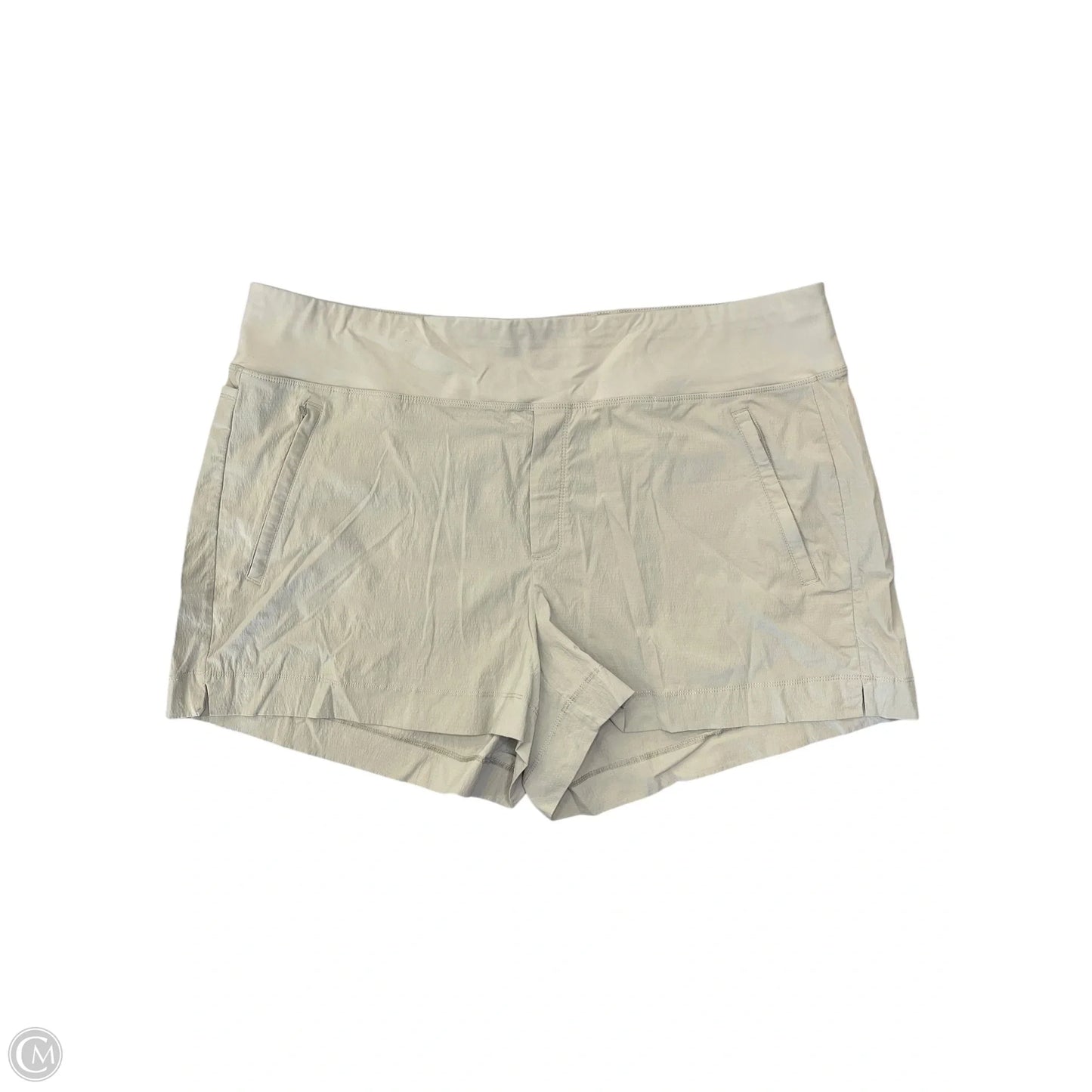 Athletic Shorts By Athleta In Tan, Size: Xxl