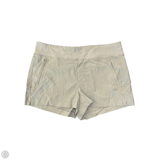Athletic Shorts By Athleta In Tan, Size: Xxl