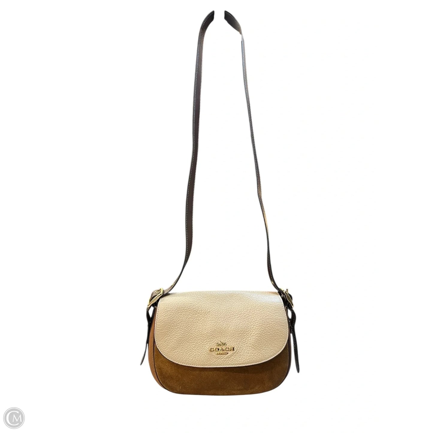 Crossbody Designer By Coach, Size: Medium