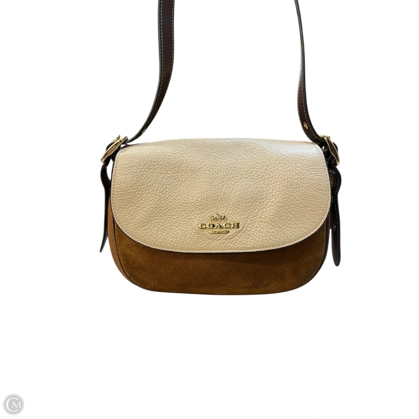 Crossbody Designer By Coach, Size: Medium