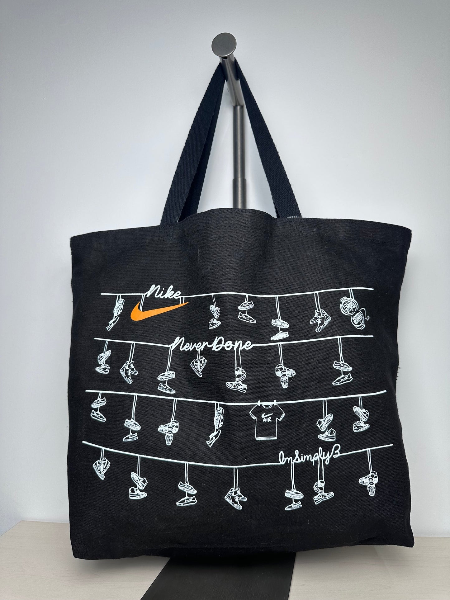 Handbag By Nike Apparel, Size: Medium