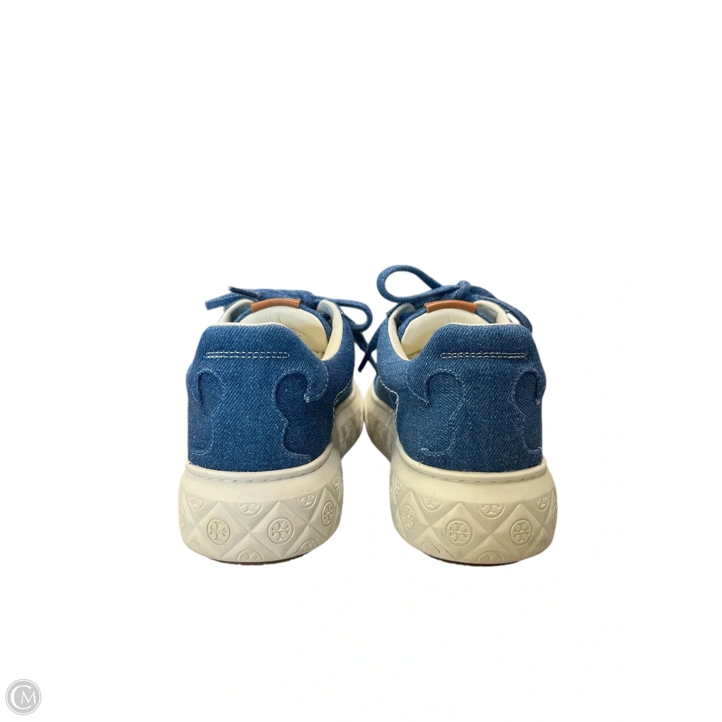 Shoes Designer By Tory Burch In Blue, Size: 8