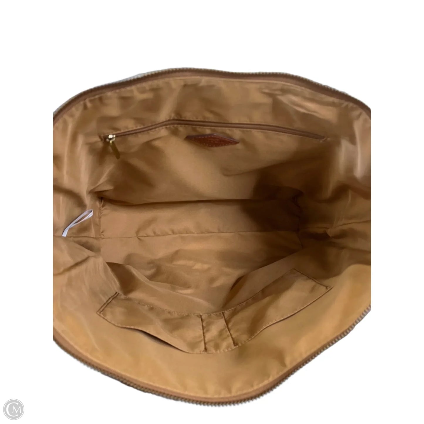 Handbag Leather By Fossil, Size: Large