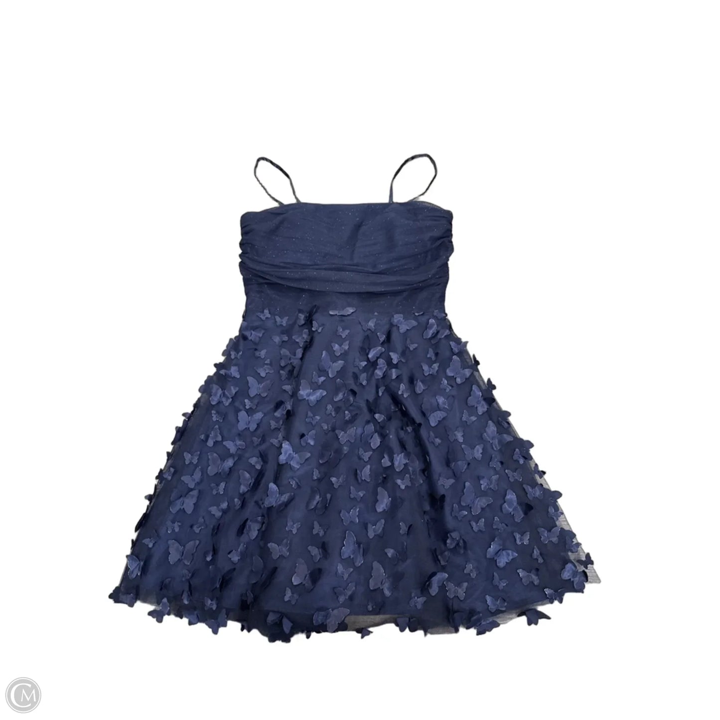 Dress Casual Short By Clothes Mentor In Navy, Size: M
