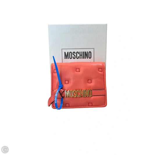 Wallet Luxury Designer By Moschino, Size: Small