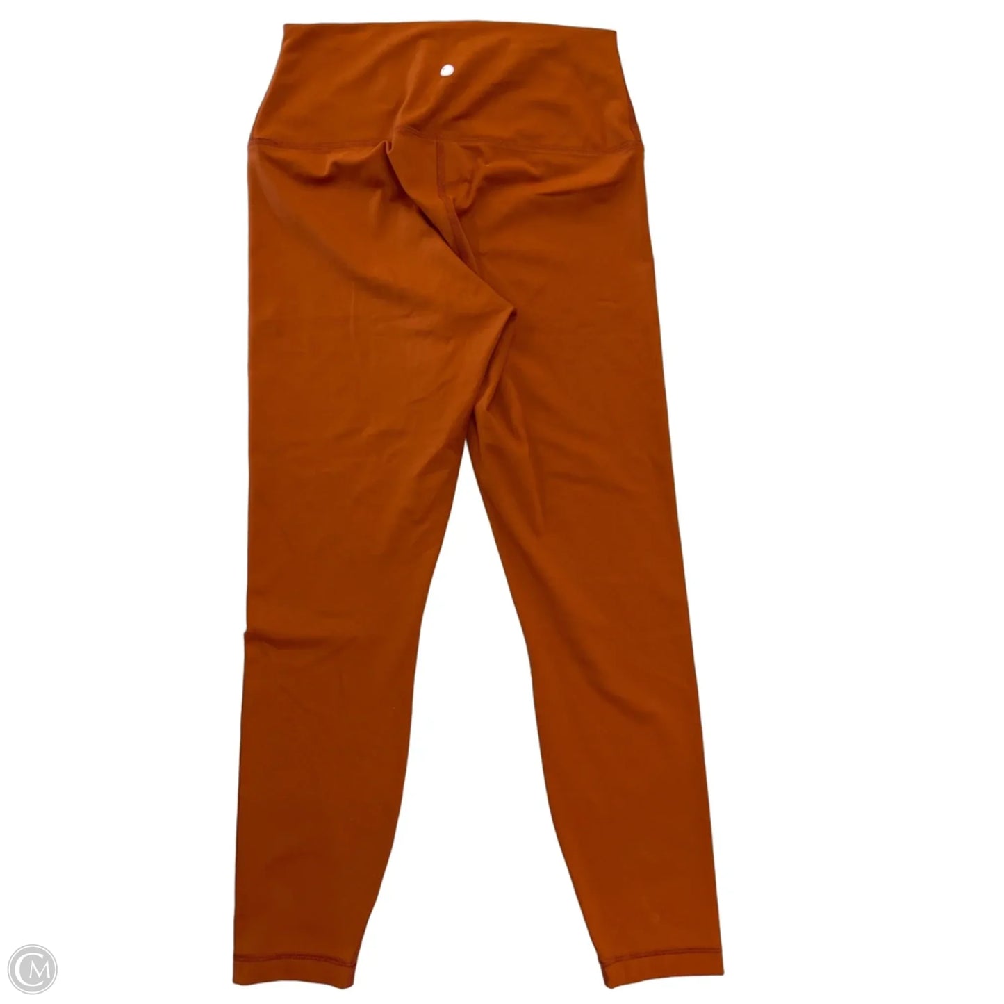 Athletic Leggings By Yogalicious In Orange, Size: L