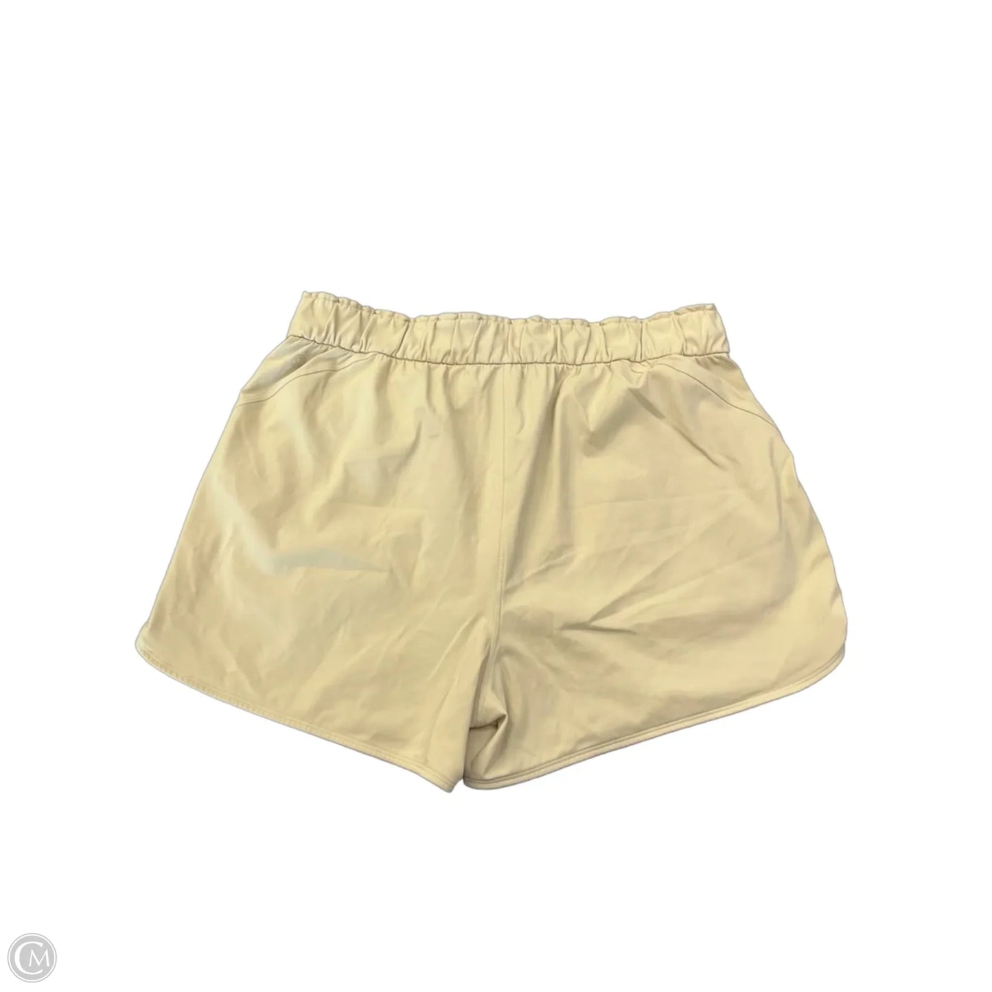 Athletic Shorts By Lululemon In Yellow, Size: L