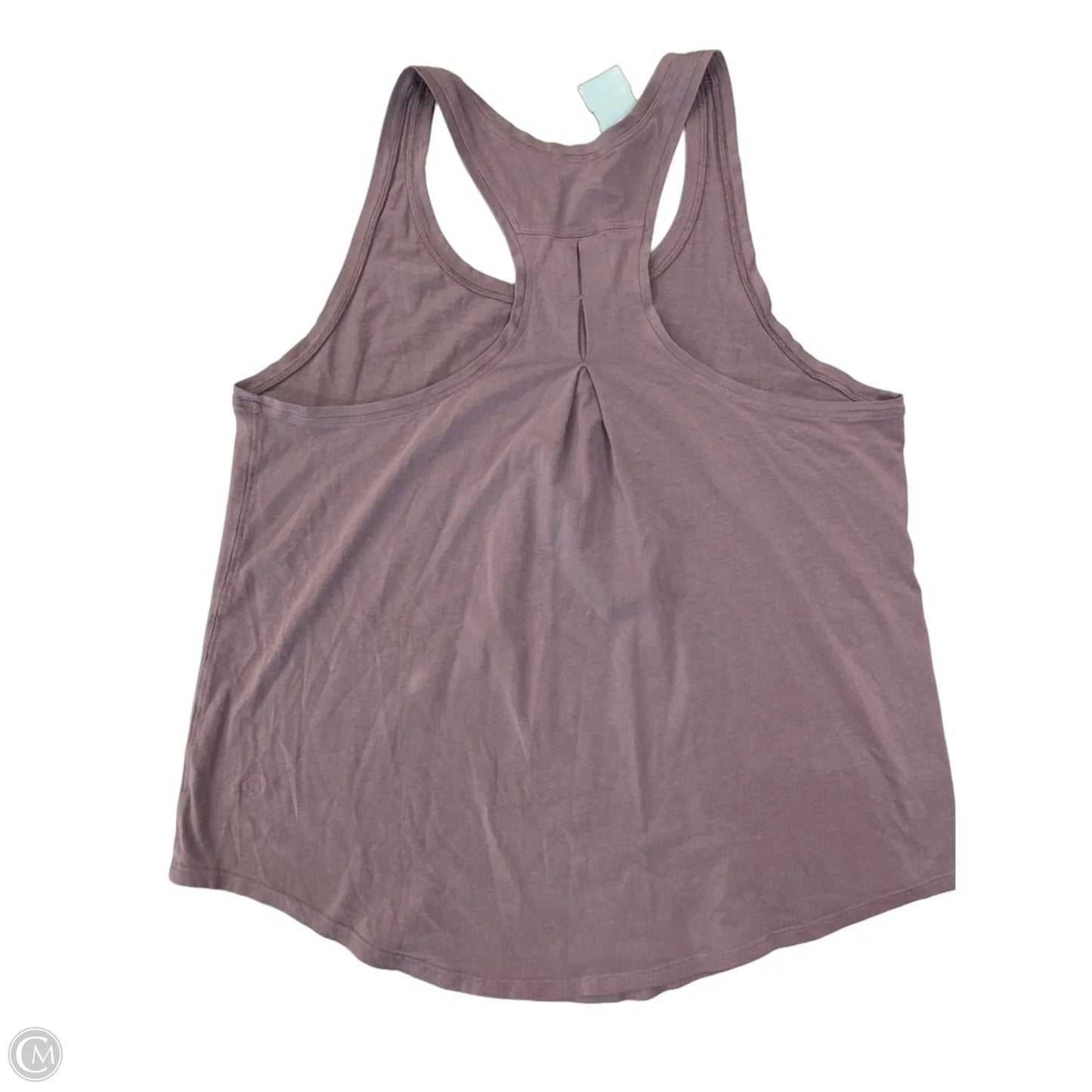 Athletic Tank Top By Lululemon In Purple, Size: L