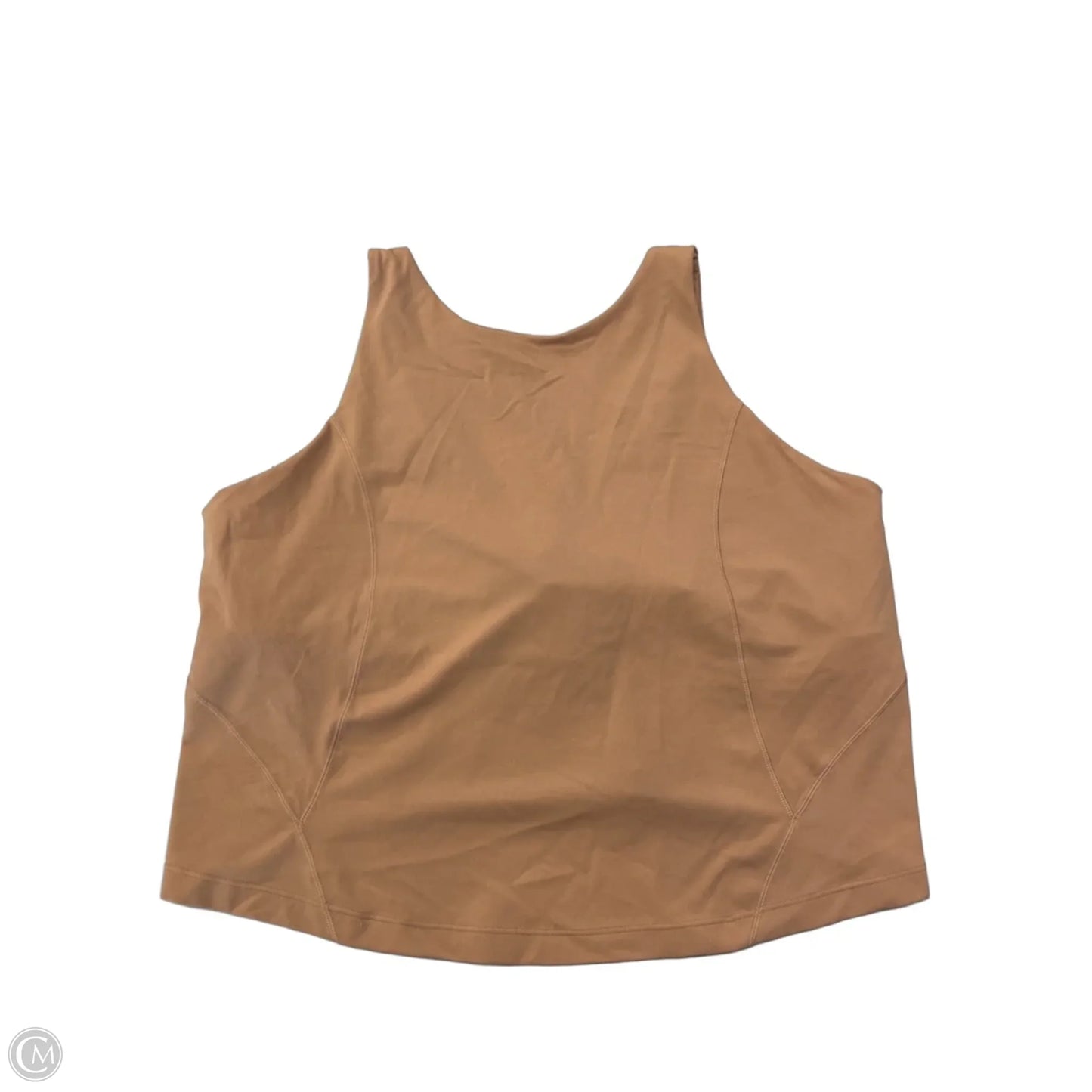 Athletic Tank Top By Lululemon In Brown, Size: Xl
