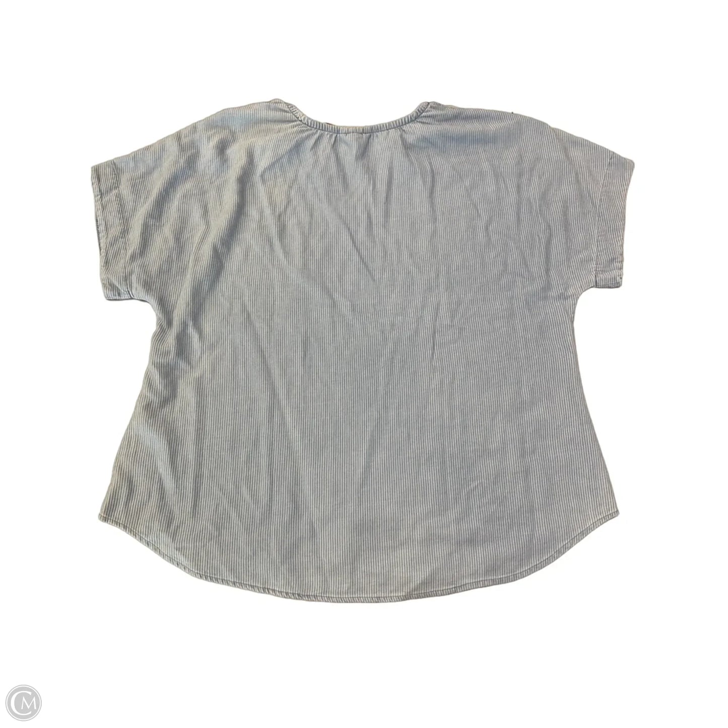 Top Short Sleeve By Duluth Trading In Striped Pattern, Size: Xl