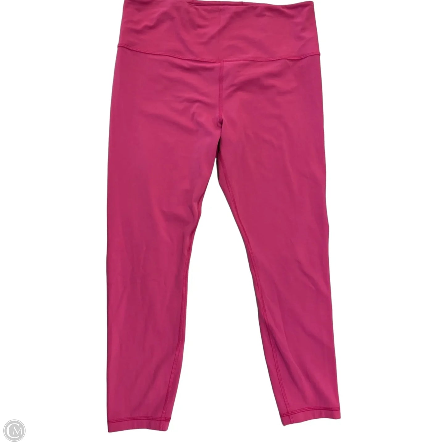 Athletic Leggings By Athleta In Pink, Size: L