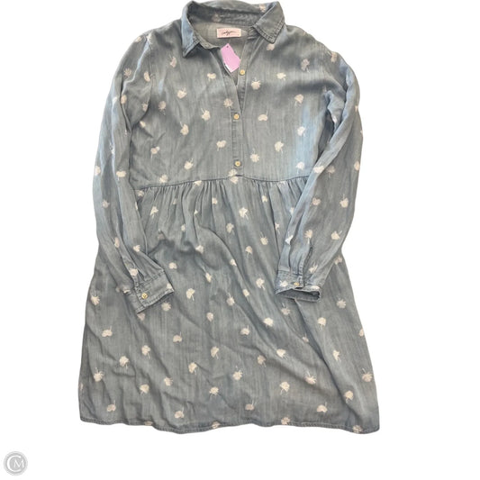 Dress Casual Midi By Carly Jean In Blue, Size: S