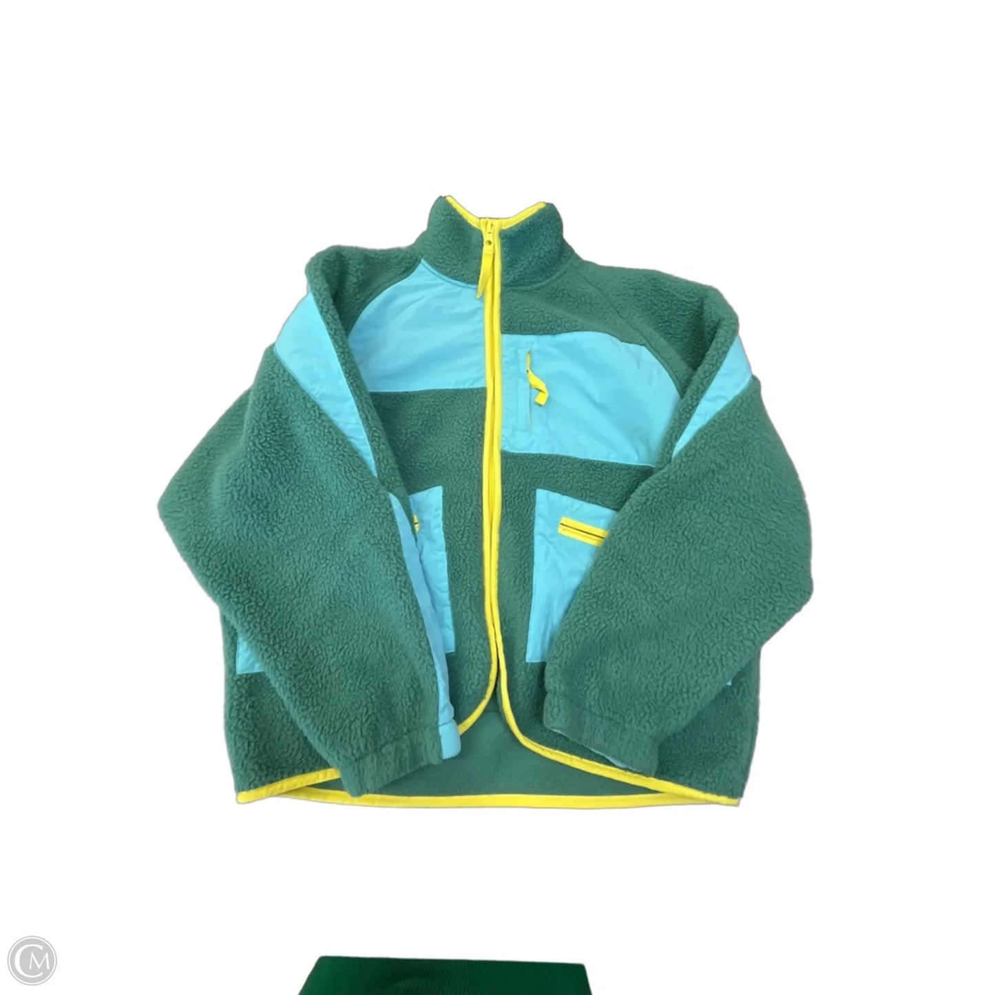Jacket Fleece By Bdg In Green, Size: Xs