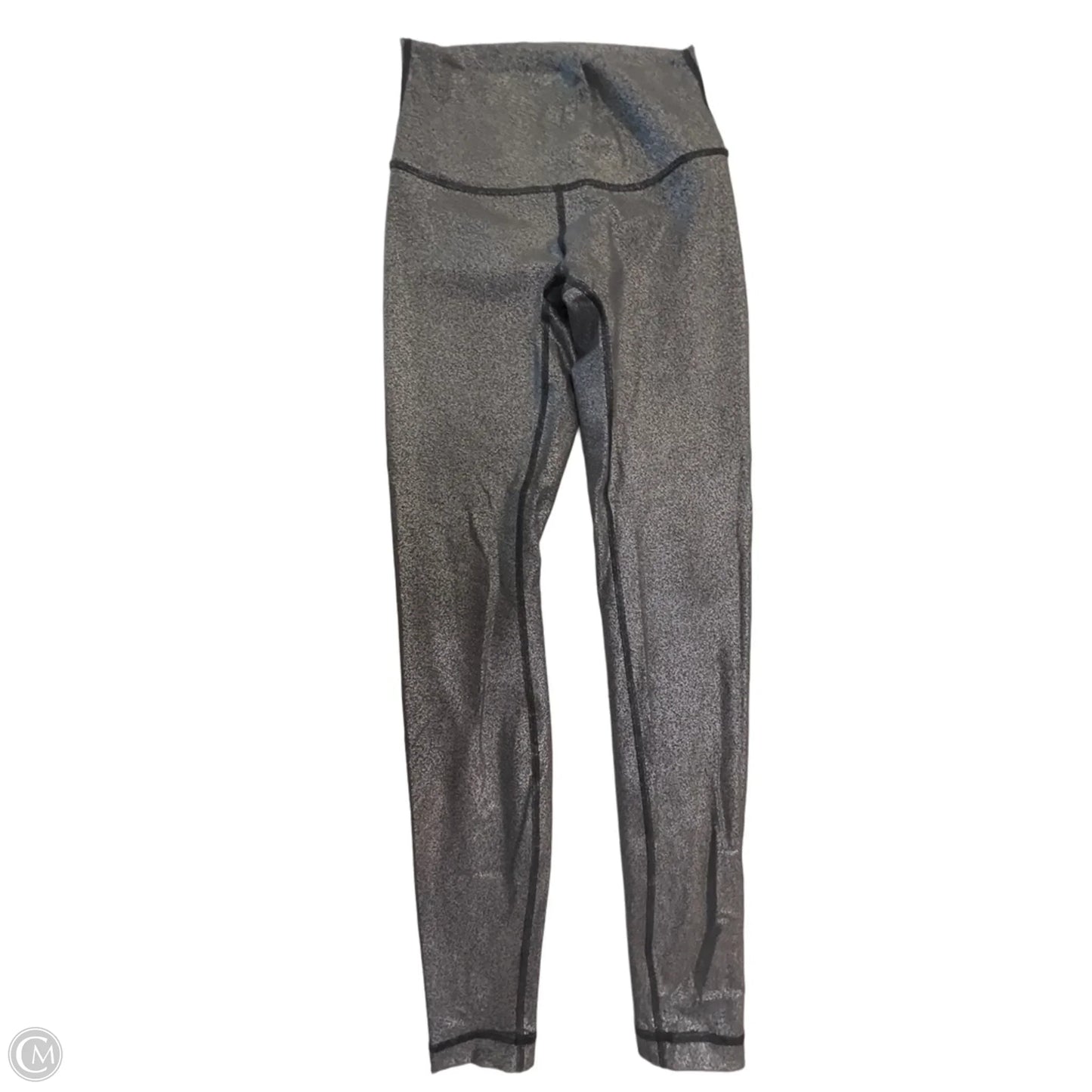 Athletic Leggings By Lululemon In Grey, Size: S