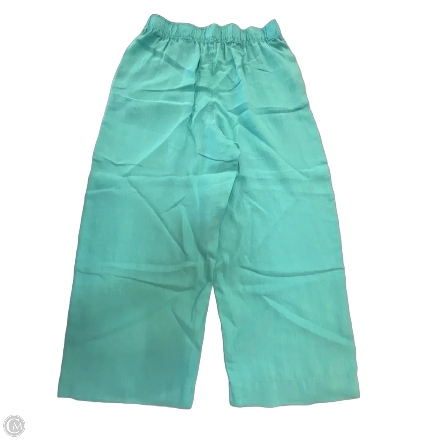 Pants Wide Leg By Tahari In Teal, Size: L